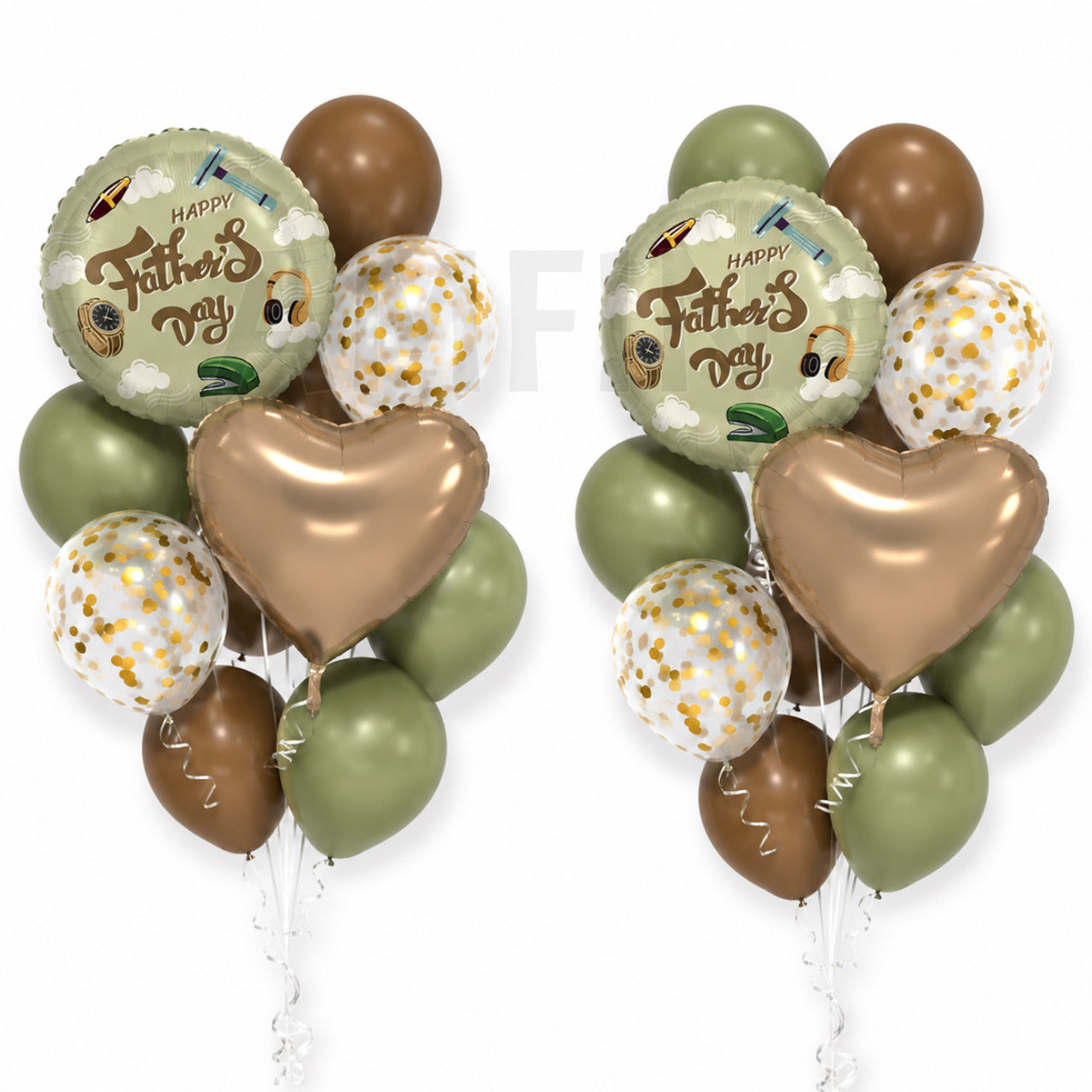 AMFIN [Classic Bunch Series] Father's Day Celebration Balloons Bouquet V5 - Pack of 20