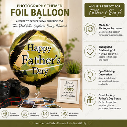 AMFIN [Signature Bunch Series] Father’s Day Moustache & Tuxedo Suit Balloon Bouquet V6 - Pack of 7